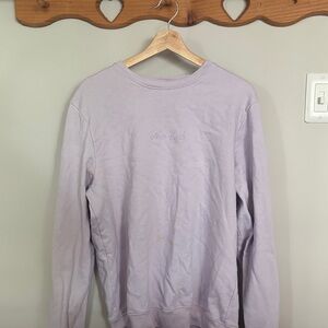 Men's Lavender Crewneck Sweater